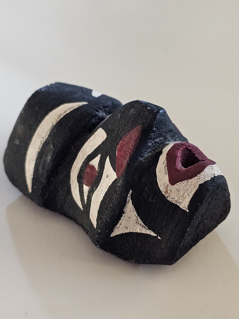 First Nations Carved Mini Mask
